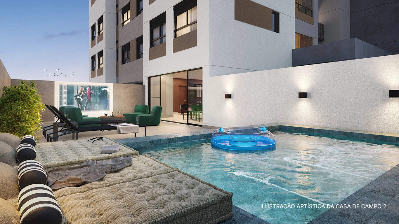 ILUSTRAÇÃO ARTÍSTICA DA CASA DE CAMPO 2