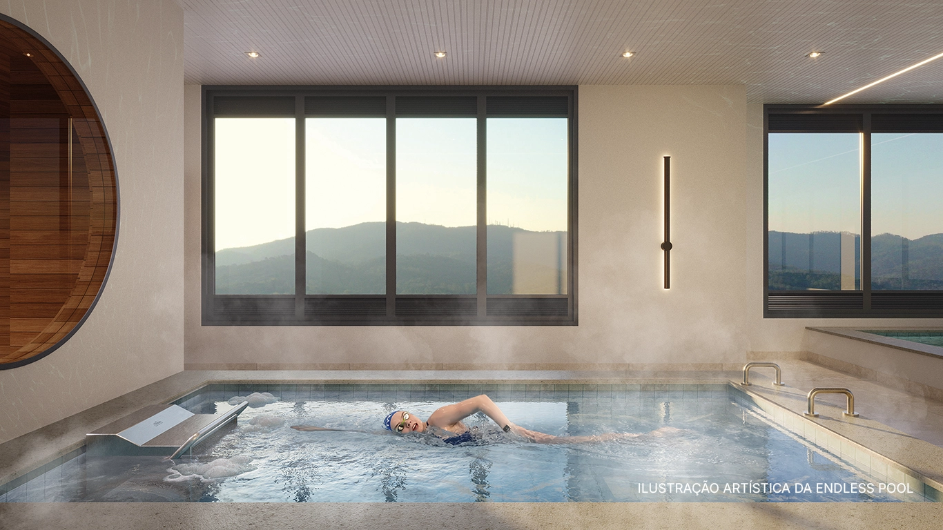 ILUSTRAÇÃO ARTÍSTICA DA ENDLESS POOL